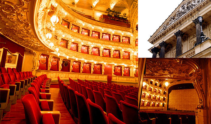 Национальный Оперный Театр Праги (Prague National Theatre Opera) уложен паркет Kahrs / Черс